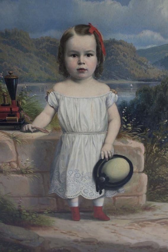 19th-Century-Painting-signed-J.N.-Glogger