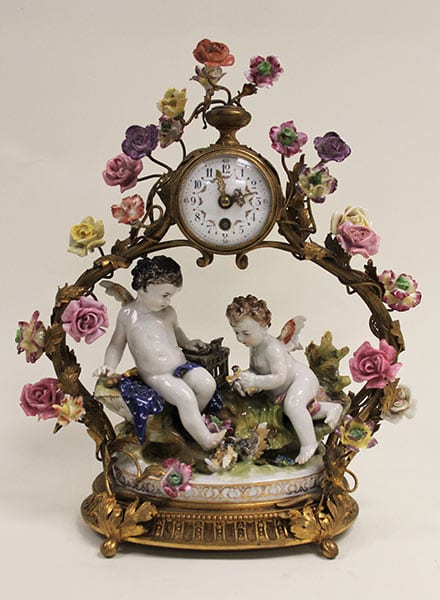 18th-C-Porcelain-Putti-Clock