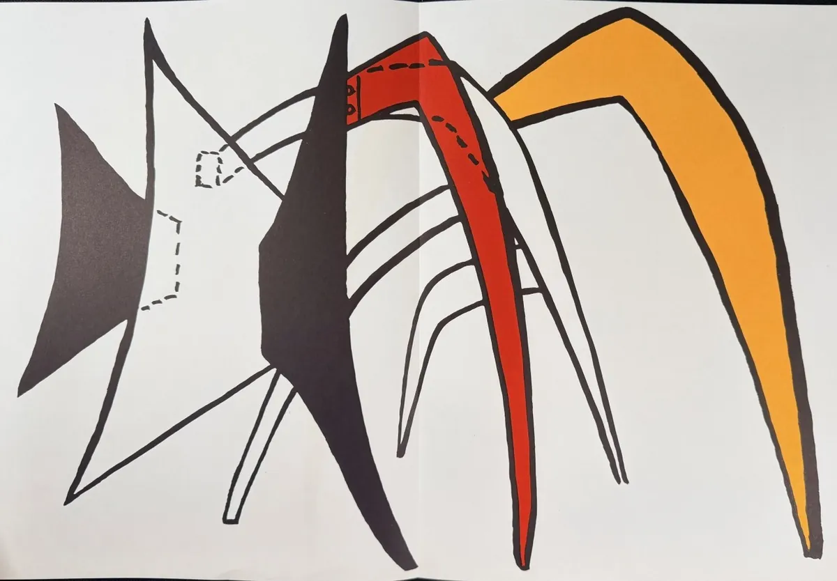 Abstract artwork featured in the Palm Beach estate auction