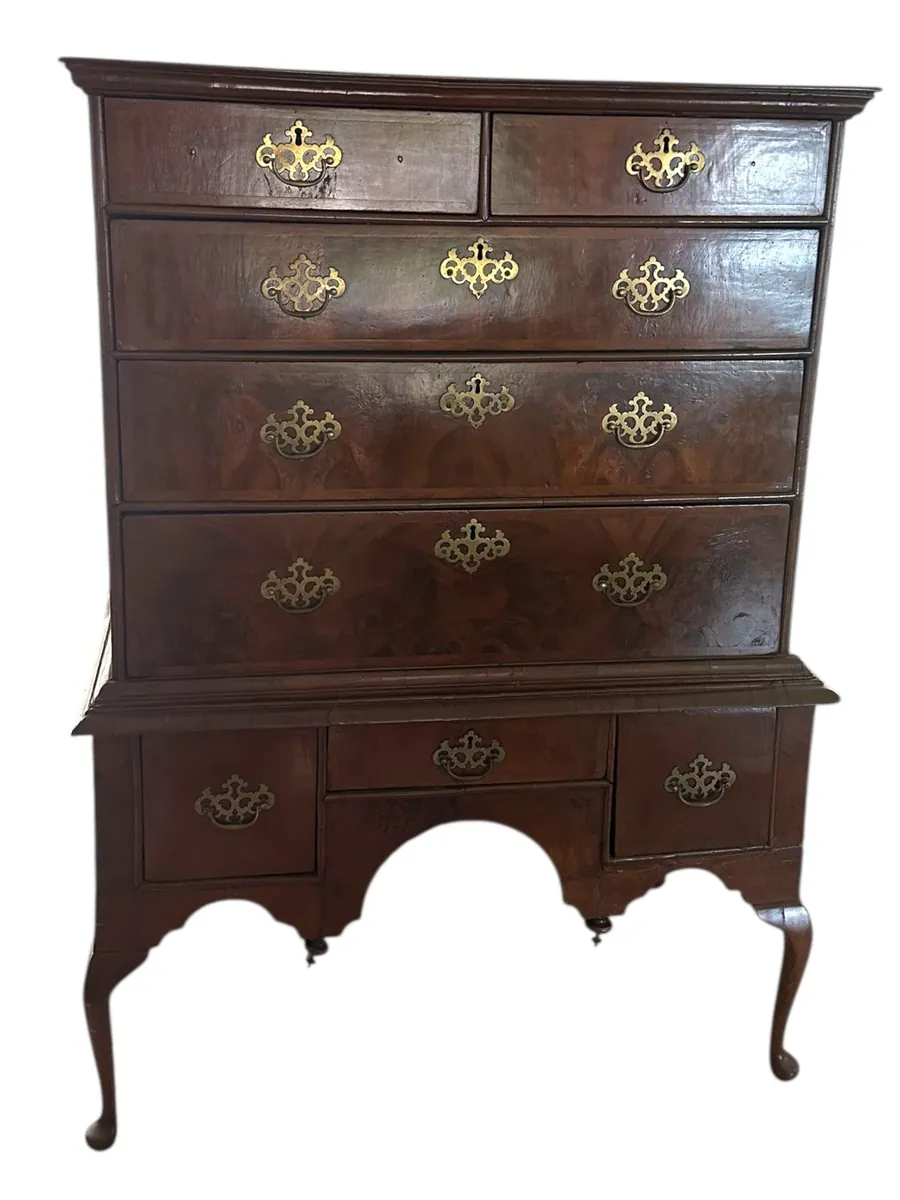 Antique chest of drawers featured in the estate sale